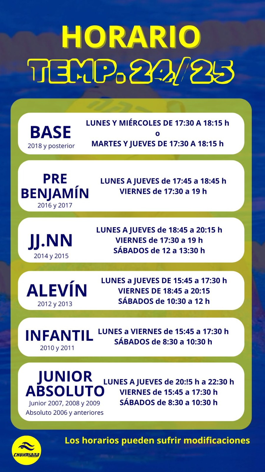 Horario 1